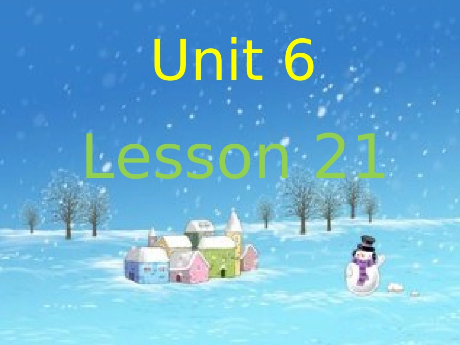 Unit6Lesson21_第1页