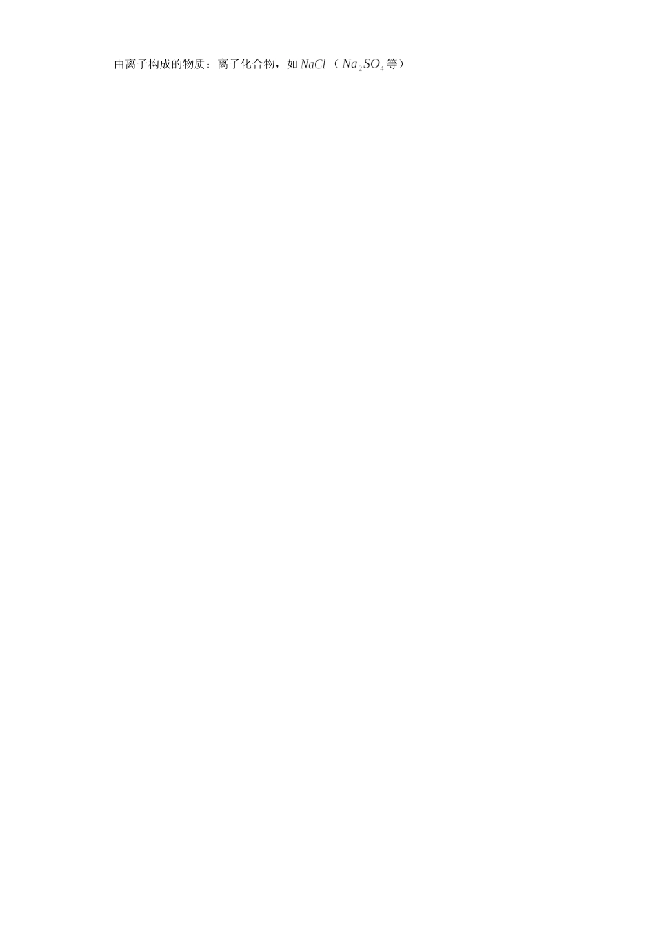 初三化学物质的组成 构成知识小结 专题辅导 不分版本 试题_第2页