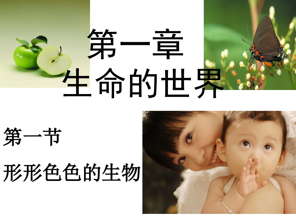 第1节形形色色的生物-(2)_第1页
