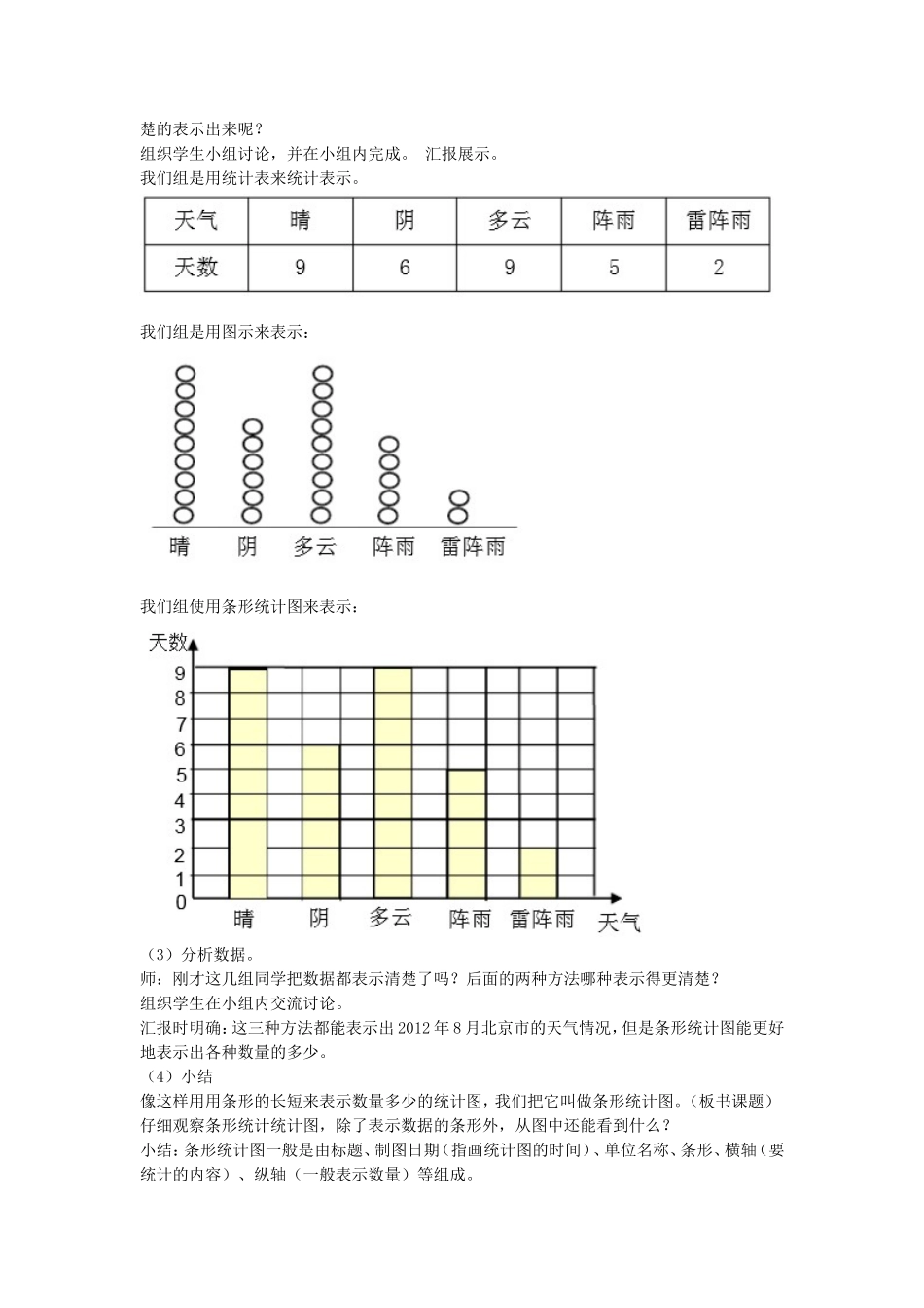 《条形统计图》教学案2_第2页