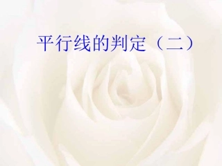 13.4平行线的判定2