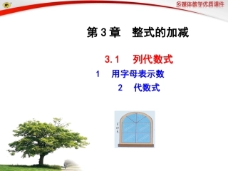 李慧玲《列代数式》课件