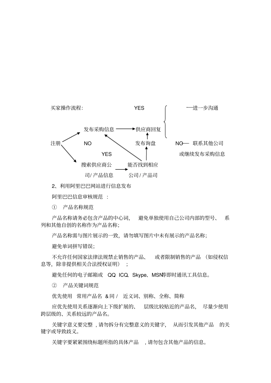 了解阿里巴巴国际网站、慧聪网、环球资源网的概况、构架、会员类型以及买家在网站的基本操作流程_第3页