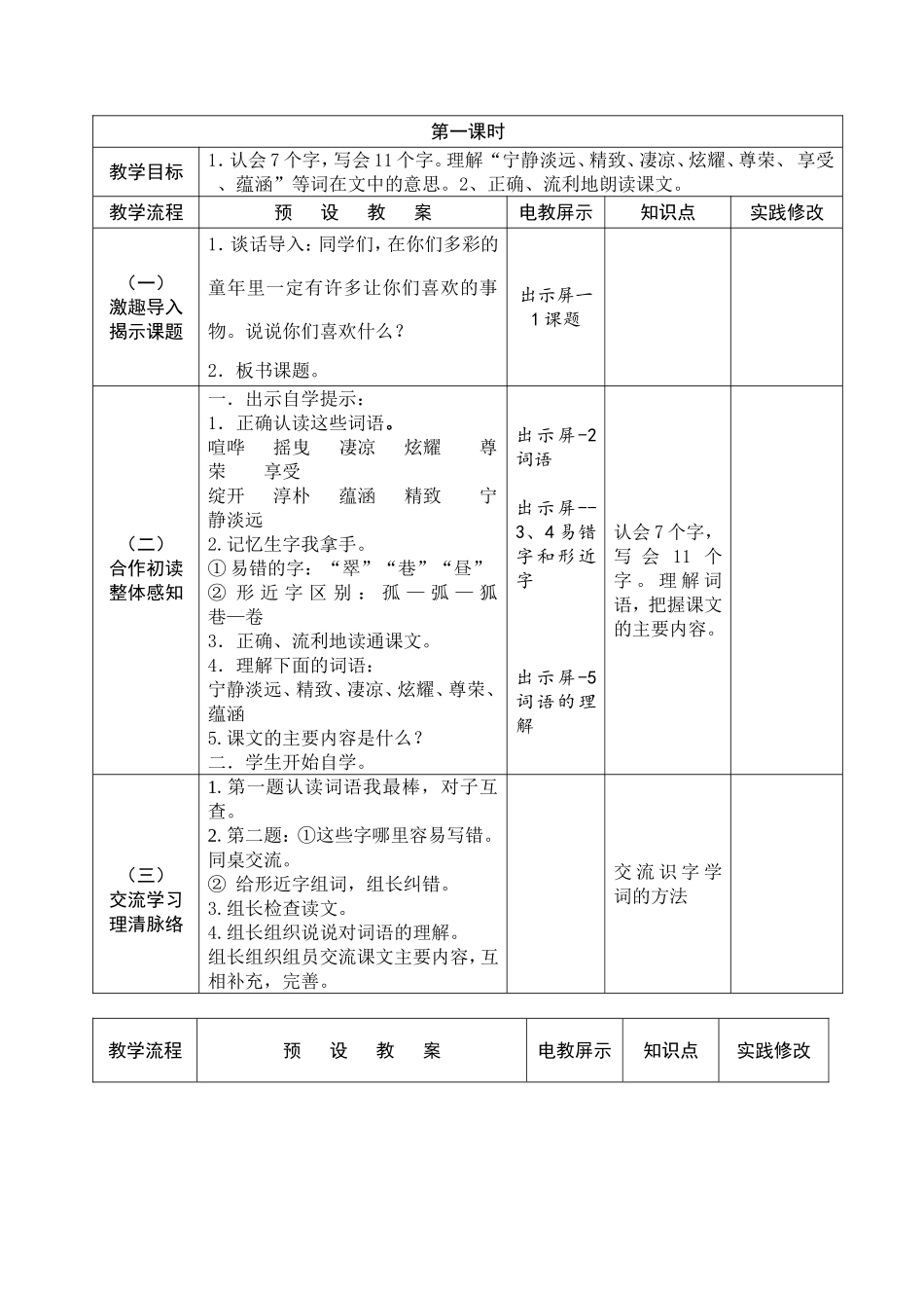 我喜欢教学设计_第2页