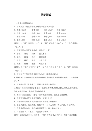 1.同步分层检测