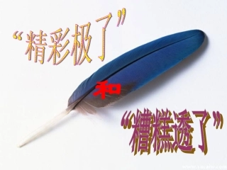 《“精彩极了”和“糟糕透了”》