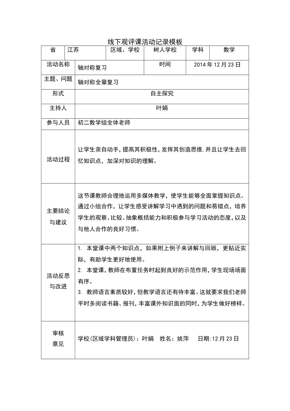 线下活动记录模版_第1页