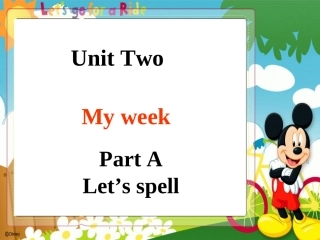 第二单元Let'slearn-Let'sspell