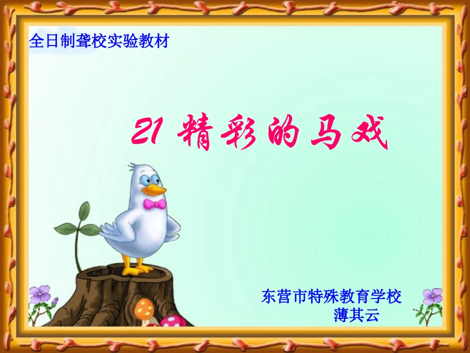 精彩的马戏1_第1页