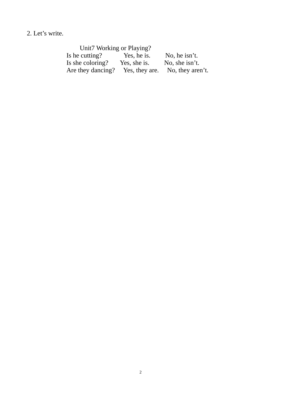 WorkingorPlaying教学设计(谭绮霞)_第2页