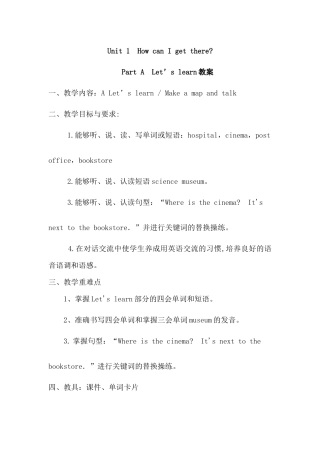 Unit-1--How-can-I-get-there-Part-A