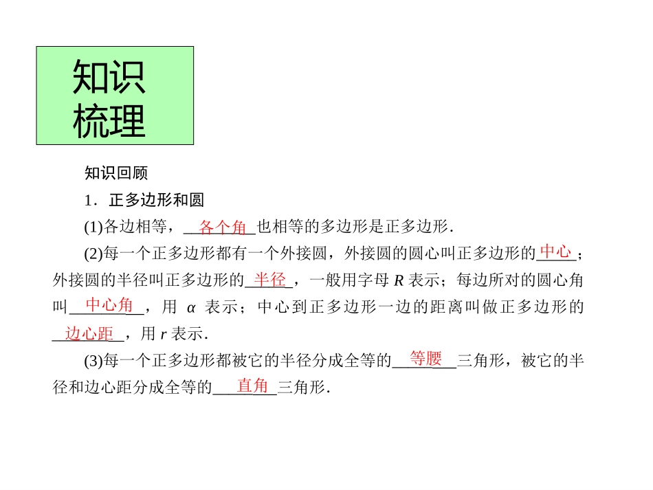 小结与思考——圆的有关计算_第2页