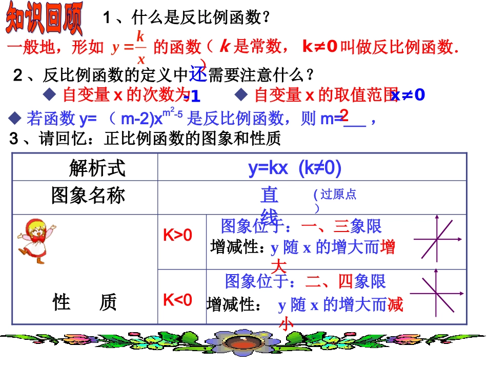 27.1.2反比例函数图形与性质_第2页