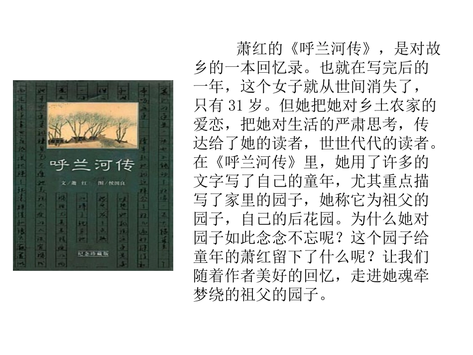 《祖父的园子》-课件_第2页