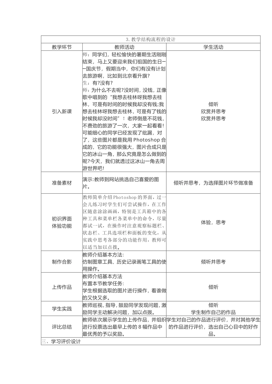 《初识Photoshop》教学设计_第2页