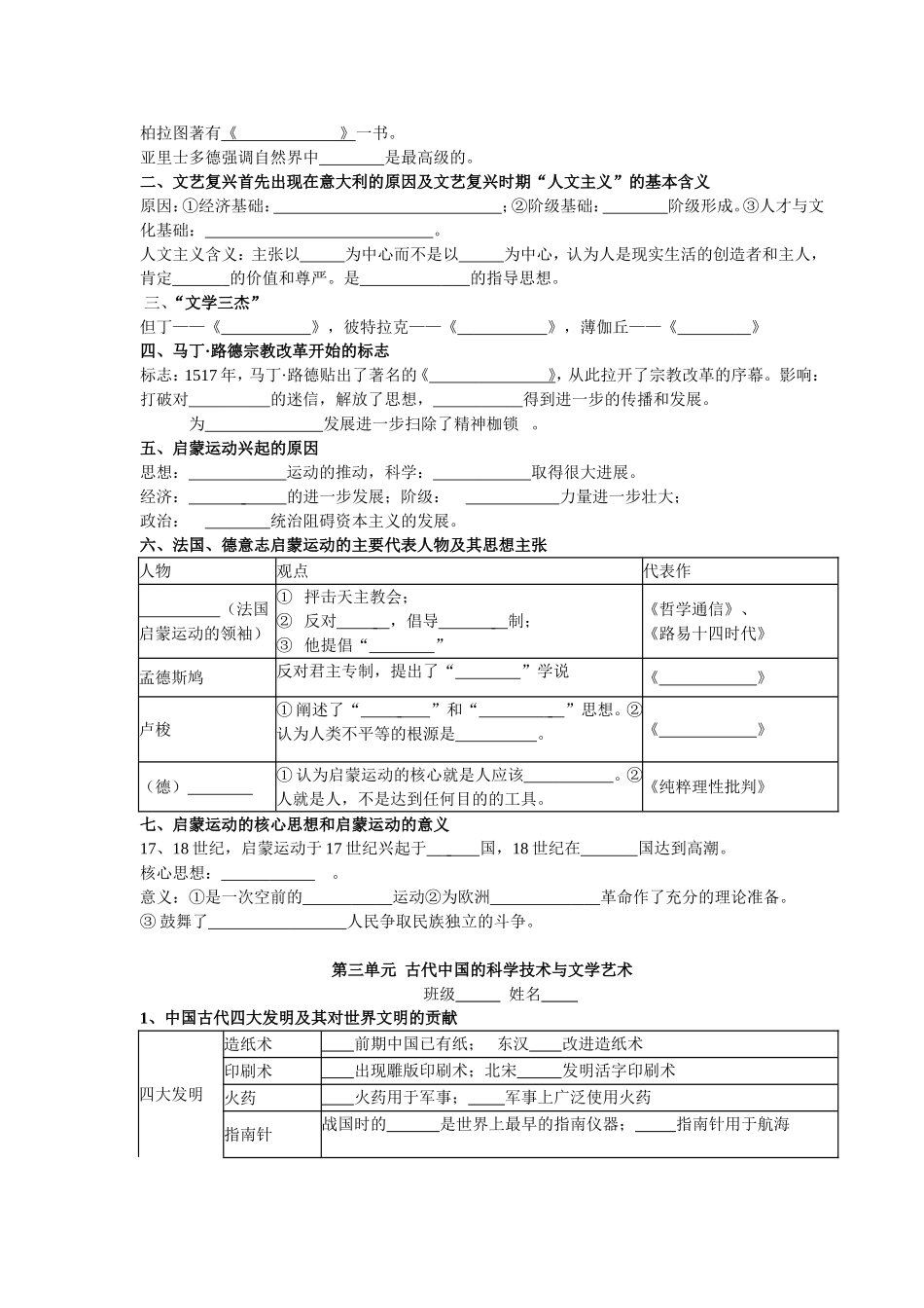 2013必修三默写填空_第2页