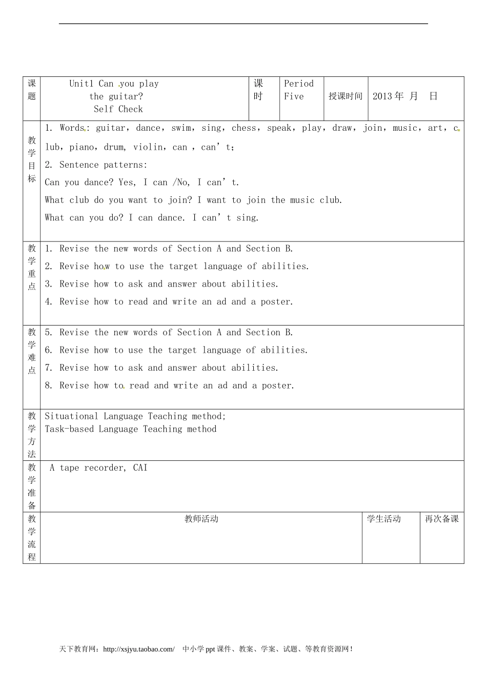 unit-1-Selfcheck_第1页