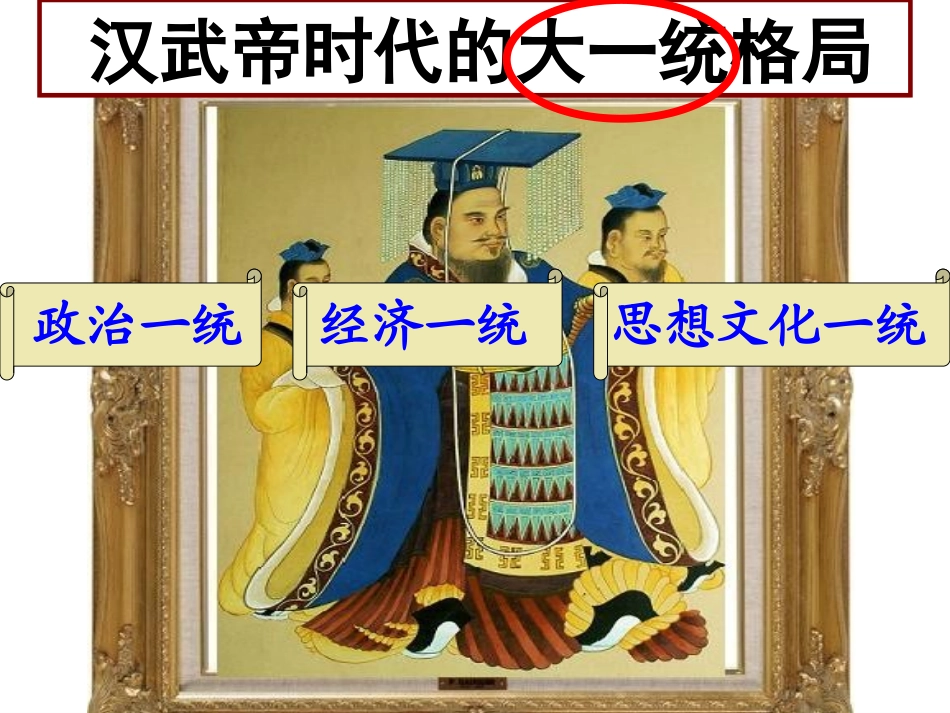 第三课-汉武帝时代的大一统格局_第2页