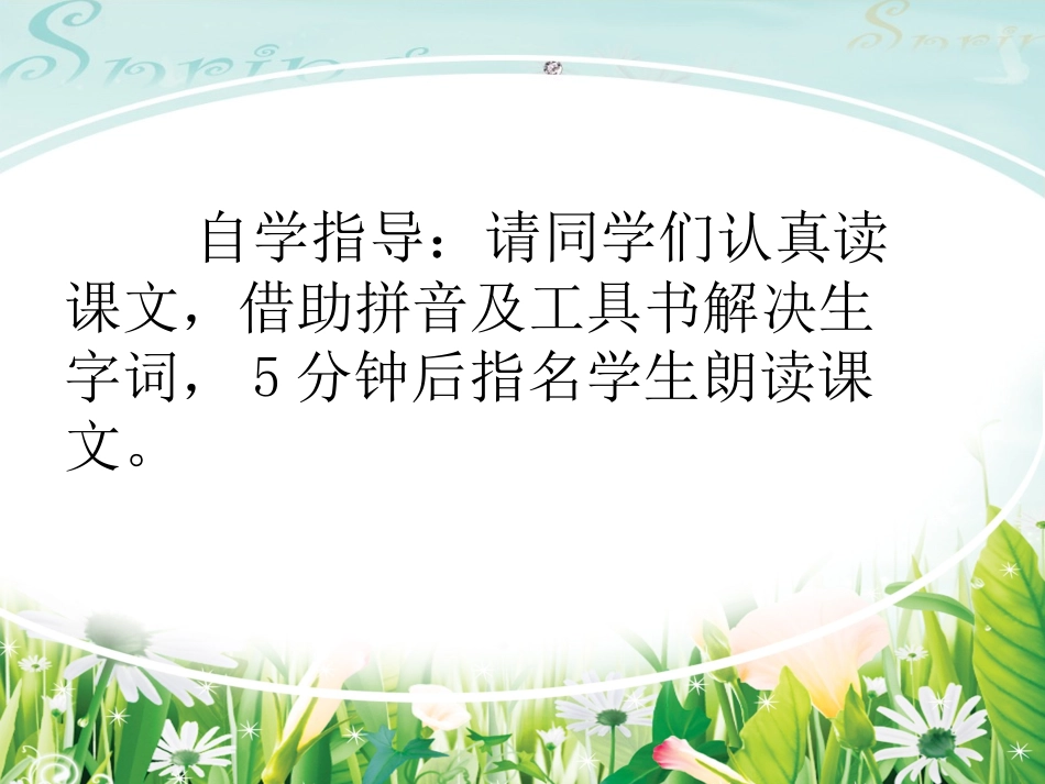 《鸟的天堂》ppt课件_第3页