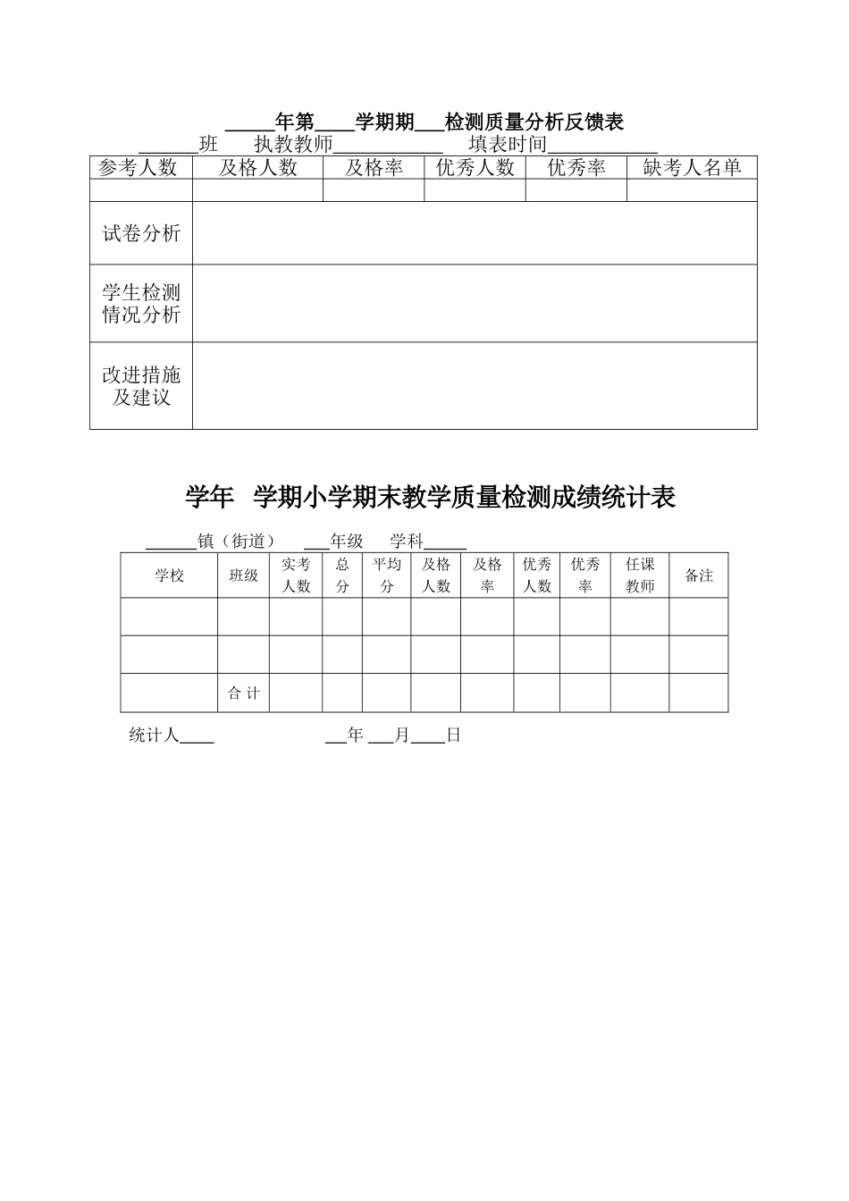 成绩分析表-(10)_第1页