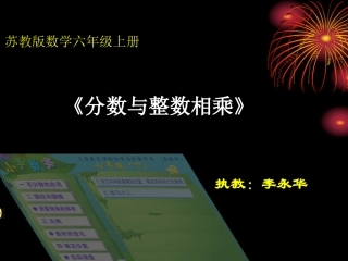 4、分数与分数相乘-(4)