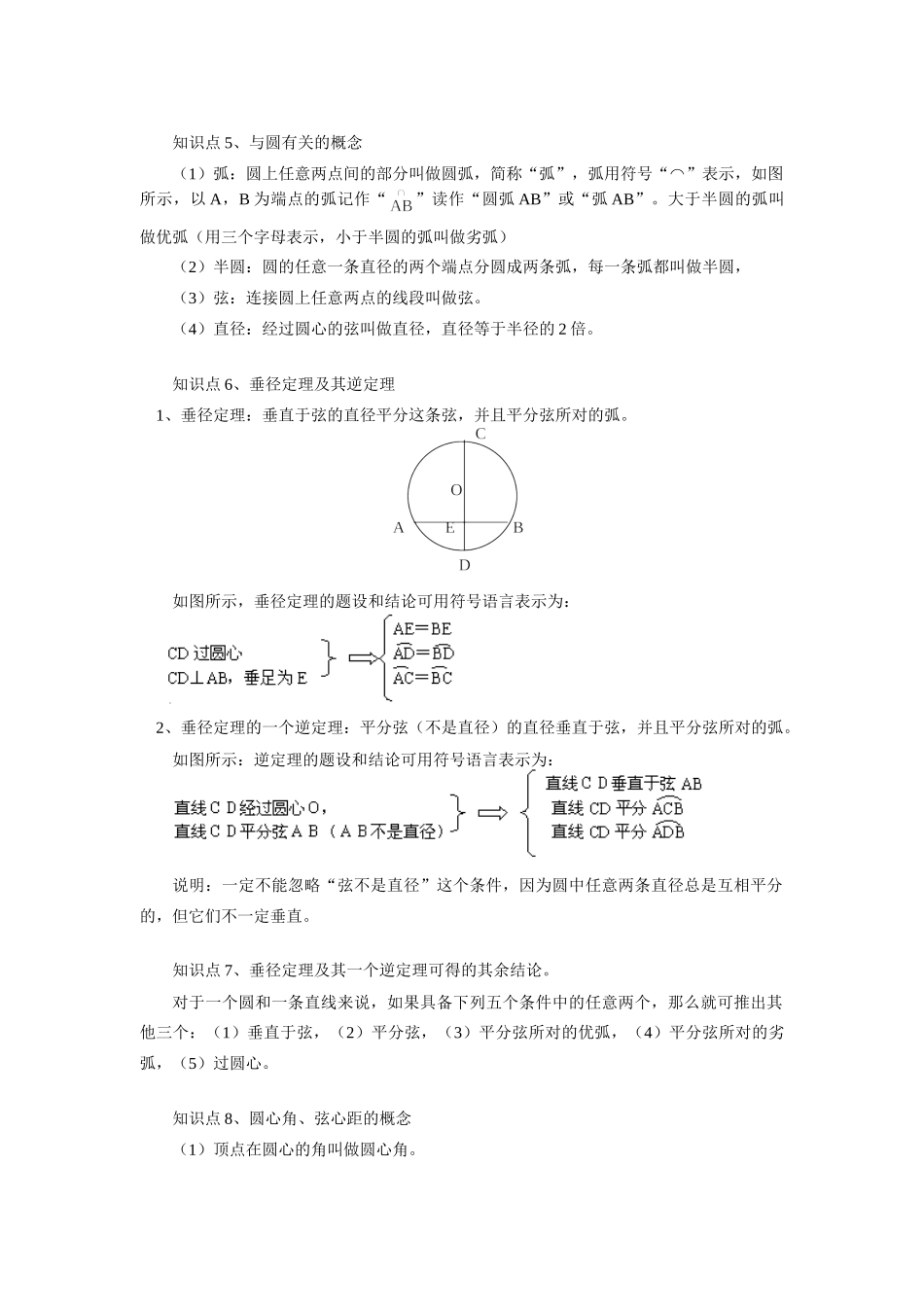 初三数学寒假专题复习 知识精讲 上海科技版 试题_第2页