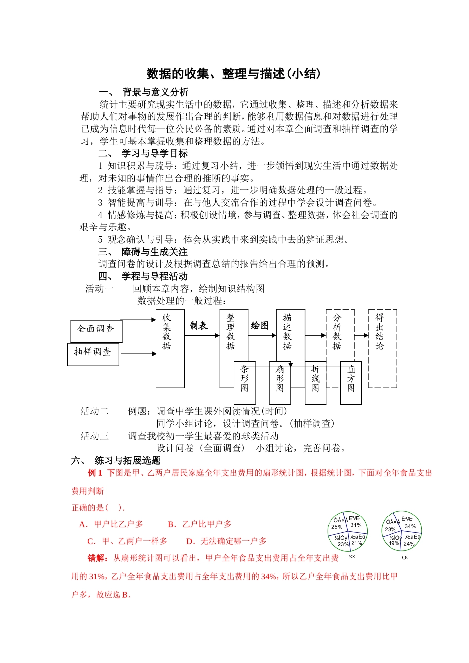 数据的收集、整理与描述_第1页