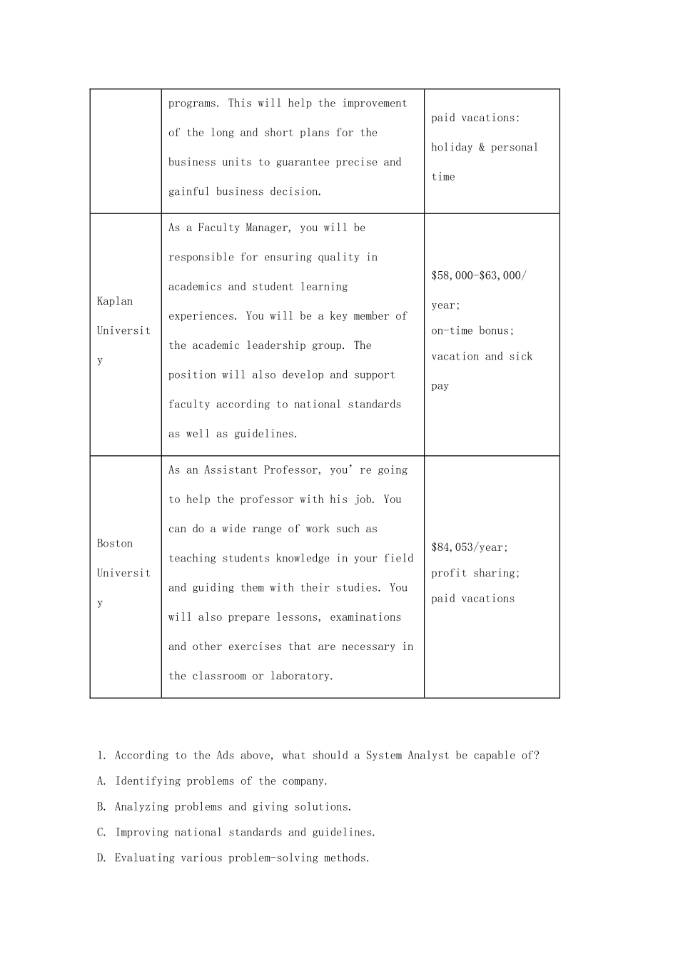 山东省威海市高三英语二模试卷试卷_第2页
