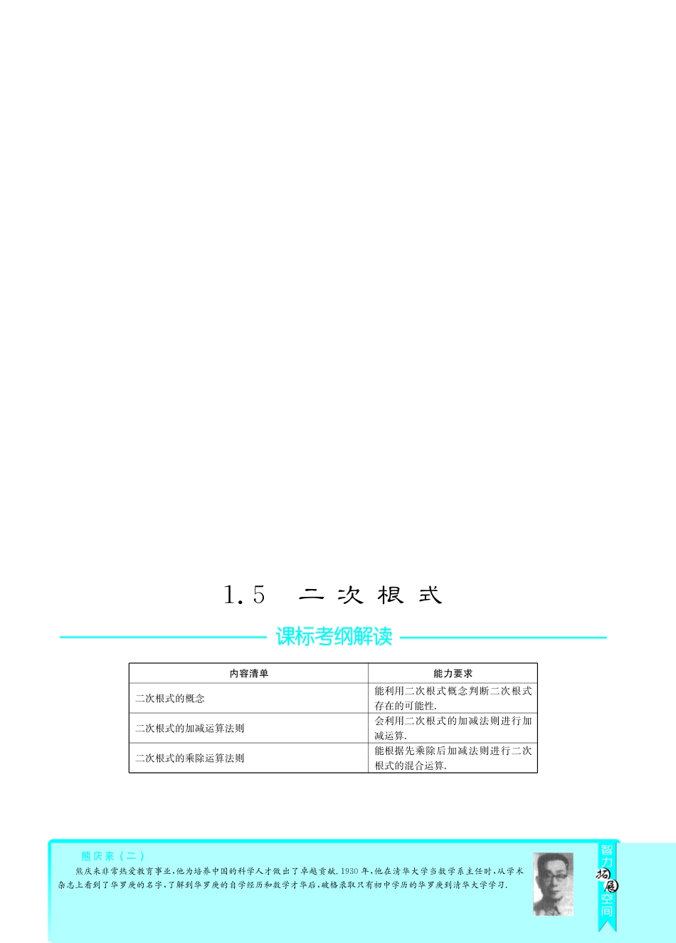 山东省中考数学 专题突破 15二次根式专题突破(pdf) 新人教版试卷_第1页