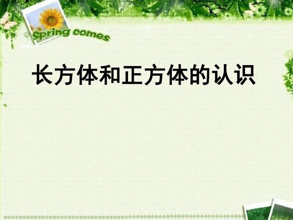 长方体和正方体的特征_第1页