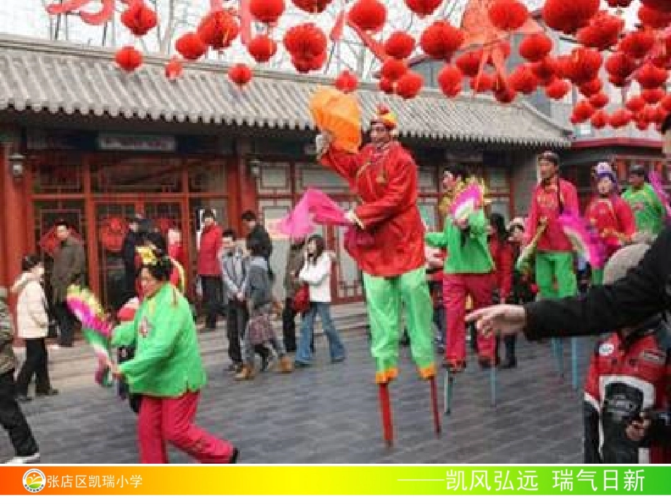 人教版小学六年级语文下册《北京的春节》课件_第2页
