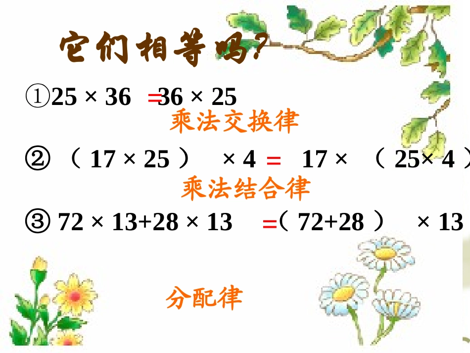 整数乘法运算定律推广到分数乘法课件ppt-PPT课件1_第2页