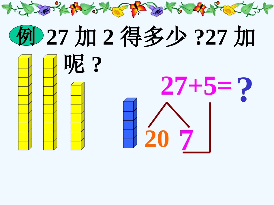 小学数学人教2011课标版一年级两位数加一位数_第3页
