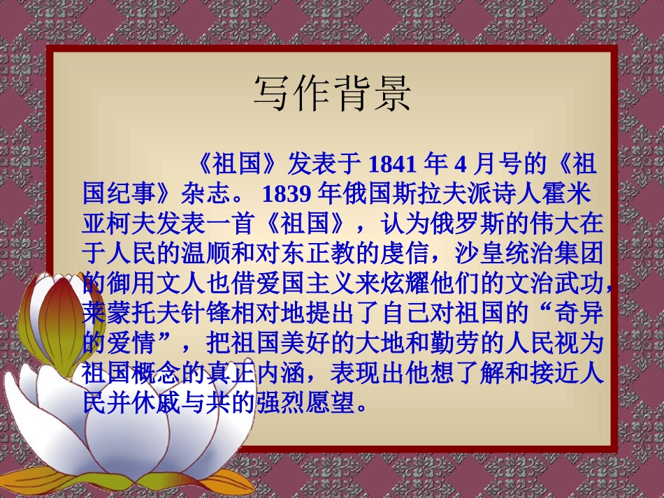 《祖国、黑人谈河流》课件_第3页