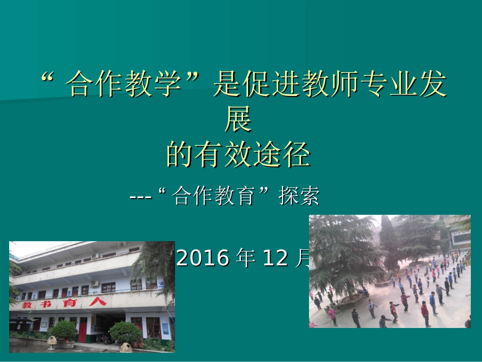 合作教学是促进教师成长的有效途径_第2页