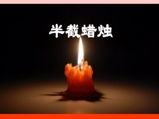 第6课《半截蜡烛》PPT课件(苏教版六年级语文下册课件) (2)