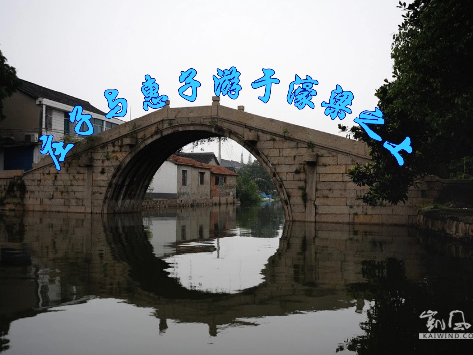 庄子与惠子游于濠梁之上_第1页