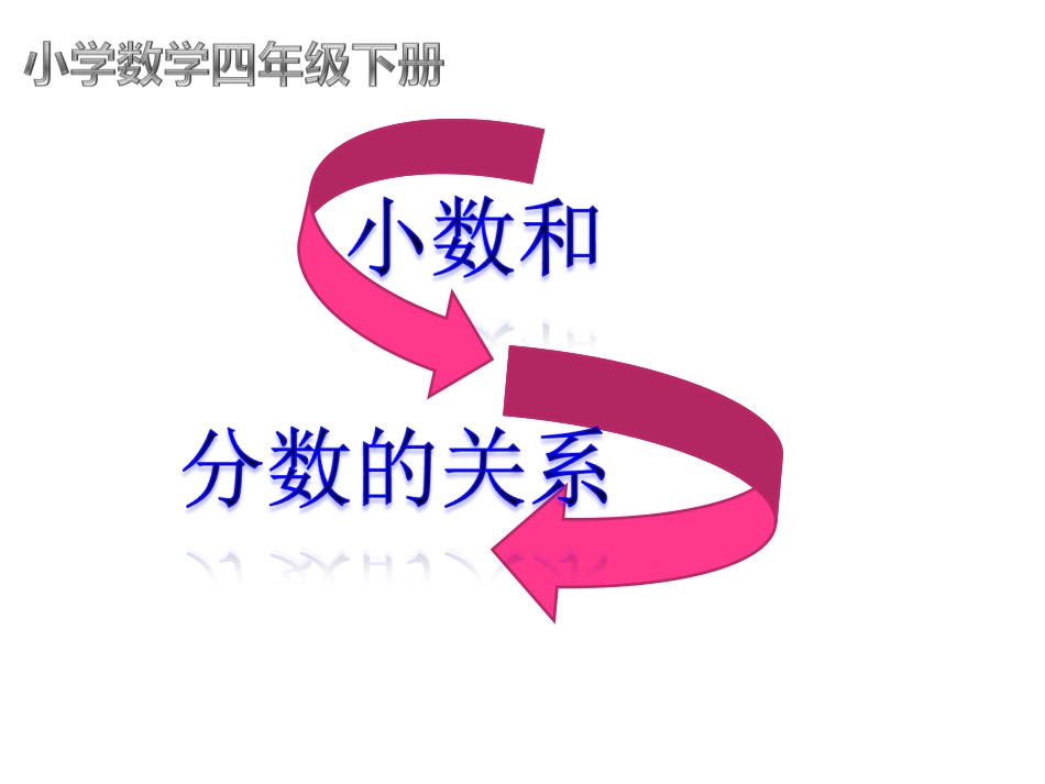 小数和分数的关系_第1页