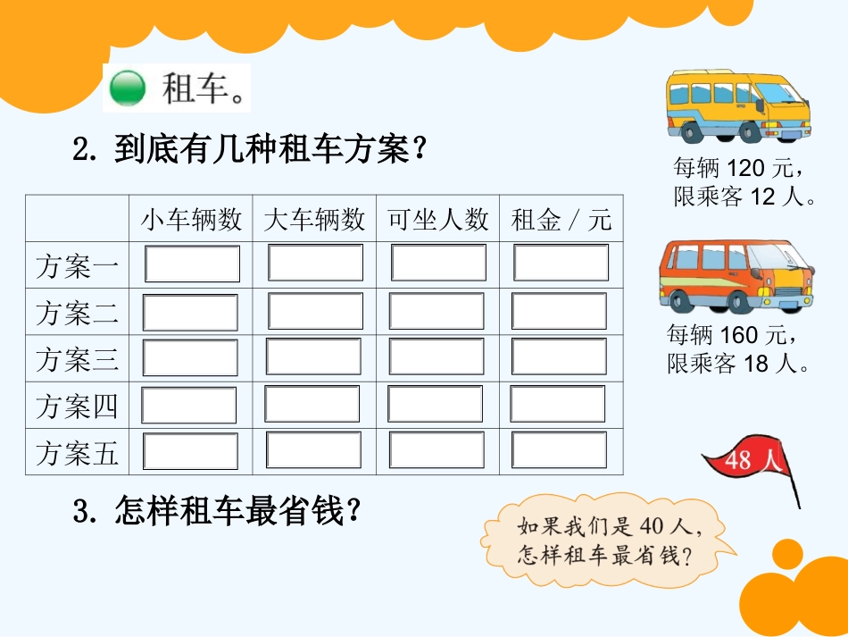 小学数学北师大2011课标版三年级我们一起去旅游_第3页