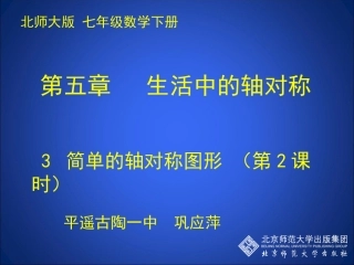 线段的轴对称性-(3)