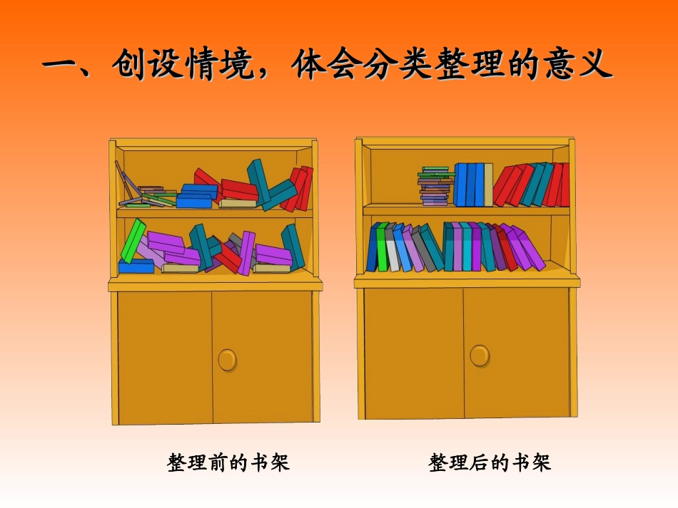 人教2011课标版一年级上分类和整理课件_第2页