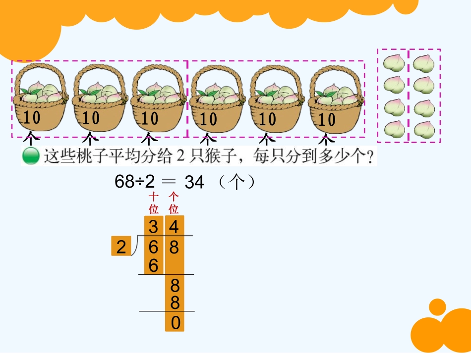 小学数学北师大2011课标版三年级分桃子.1《分桃子》ppt课件_第3页