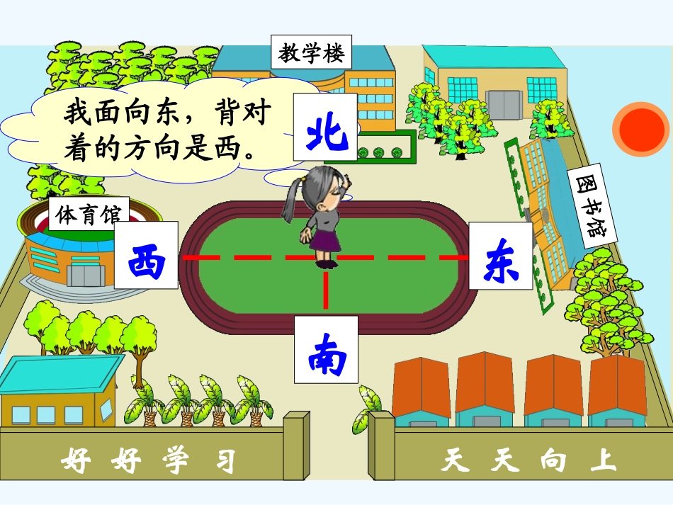 小学数学人教2011课标版一年级位置与方向_第3页