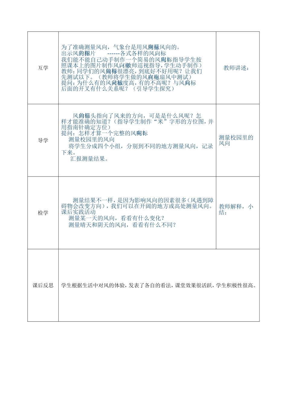 四上科学导学案样表__12_第2页