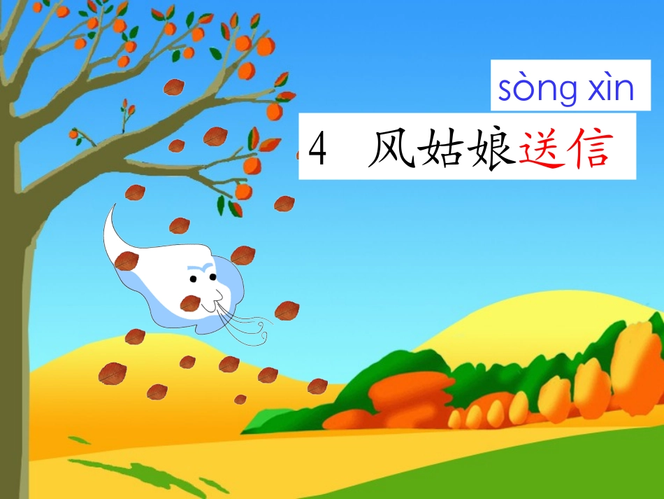 《风姑娘送信》课件1_第1页