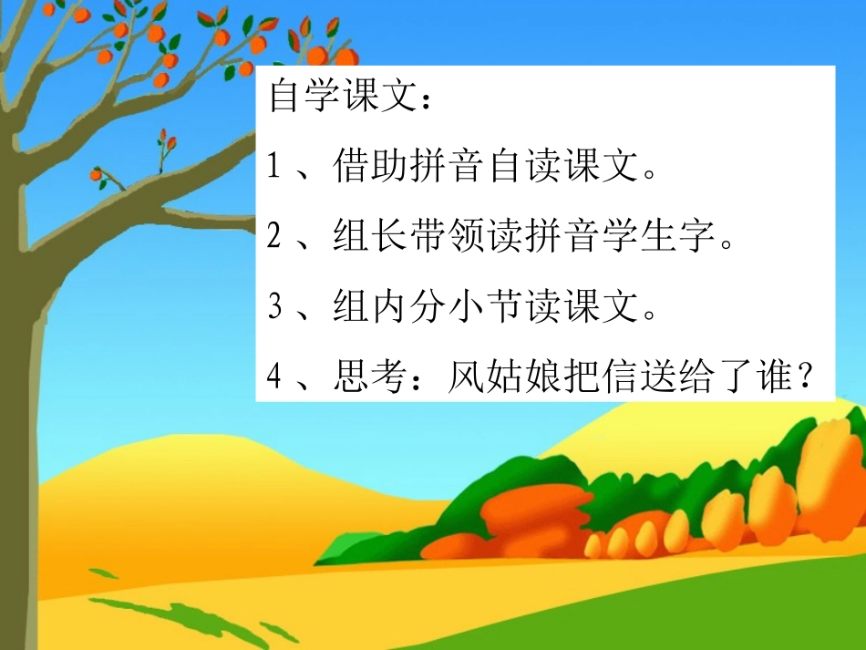 《风姑娘送信》课件1_第2页