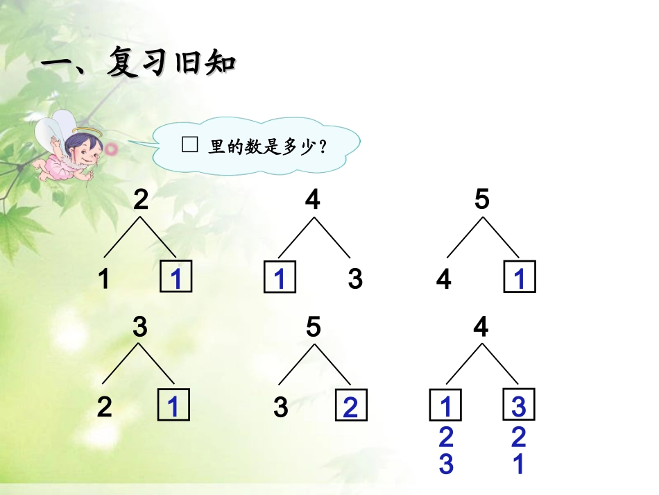 SX110小学数学一年级上册《1-5的减法》(人教版)3_第2页