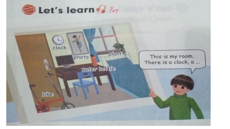 pep五年级上册Unit5There-is-a-big-bed.Let´t-talk.A_第3页