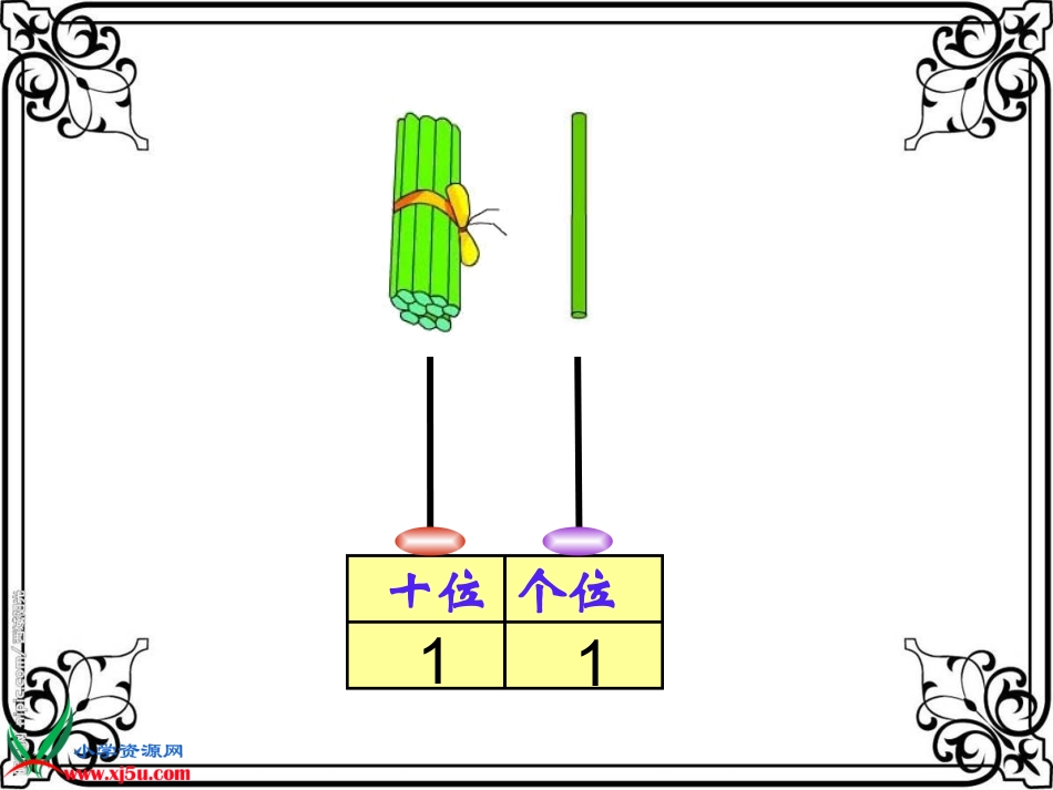 人教新课标数学一年级上册《11-20各数的认识-1》PPT课件_第3页
