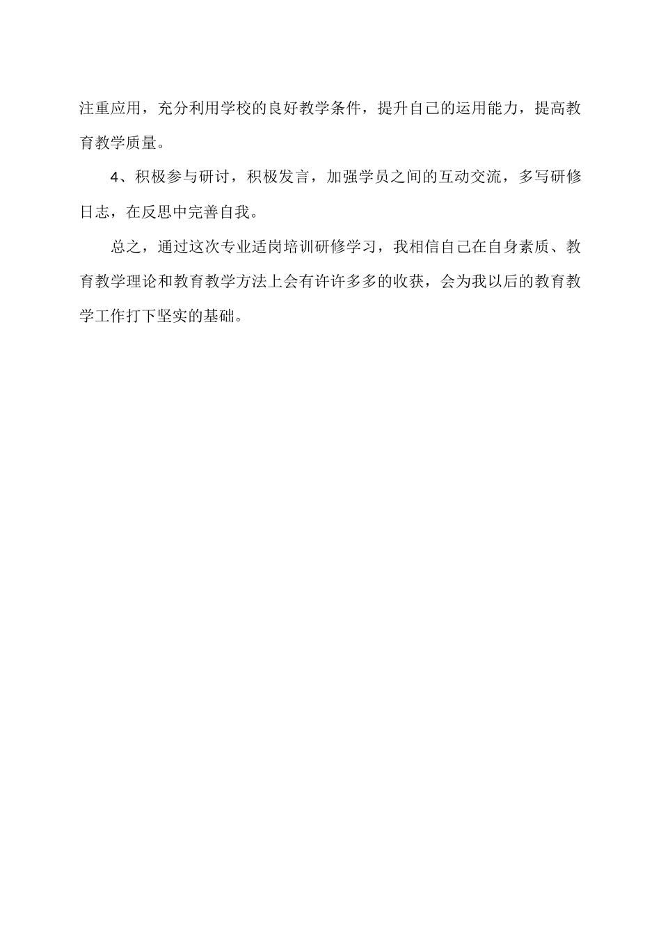 我的个人研修计划_第2页